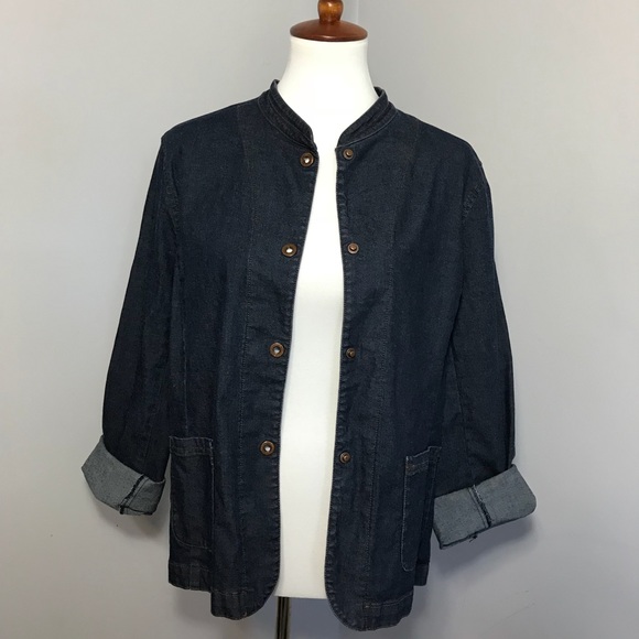 Coats | Eileen Fisher Denim Jacket 